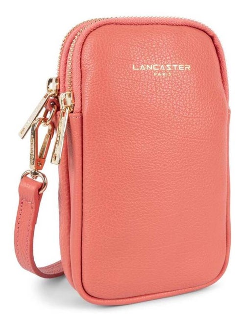 Pochette smartphone Zippé Dune Lancaster ,   Blush - Kiabi