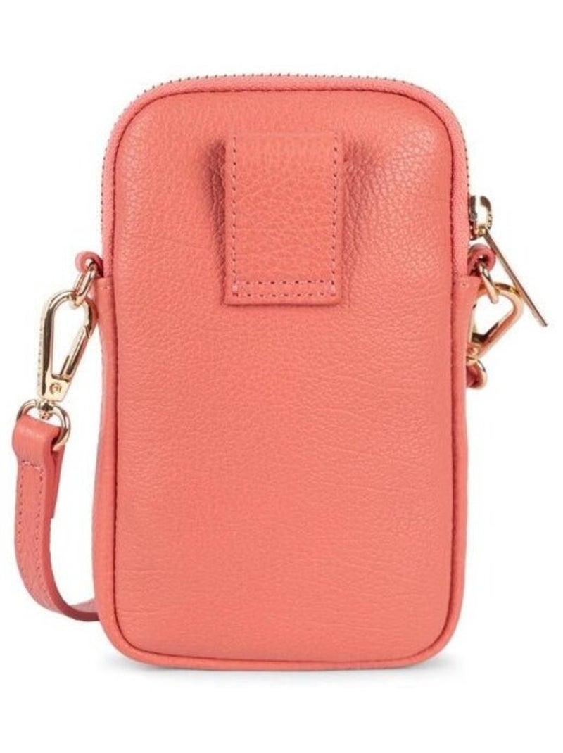 Pochette smartphone Zippé Dune Lancaster ,   Blush Rose - Kiabi