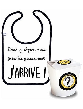 Pochette surprise annonce de grossesse - J'arrive ! BB&CO