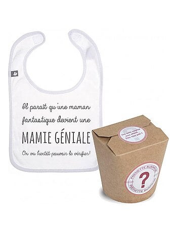 Pochette surprise annonce de grossesse - Une mamie géniale BB&CO