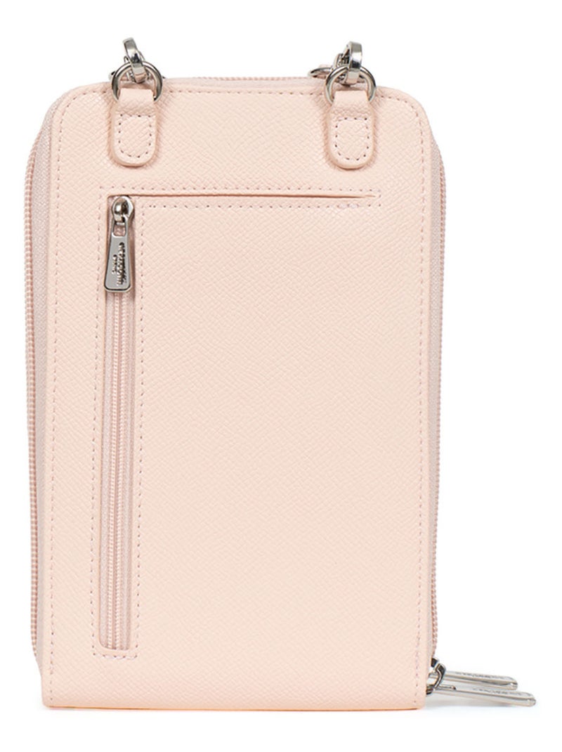 Pochette téléphone avec portecartes  Stop RFID AVA Beige - Kiabi