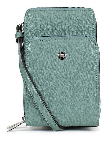 Pochette téléphone avec portecartes stop rfid ava hexagona