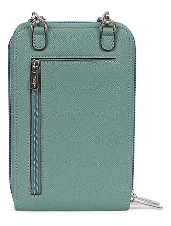Pochette téléphone avec portecartes stop rfid ava hexagona
