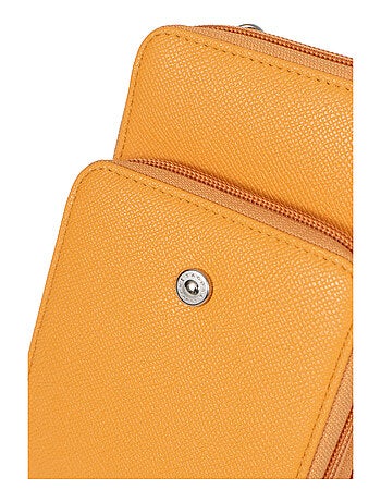 Pochette téléphone avec portecartes Stop RFID AVA