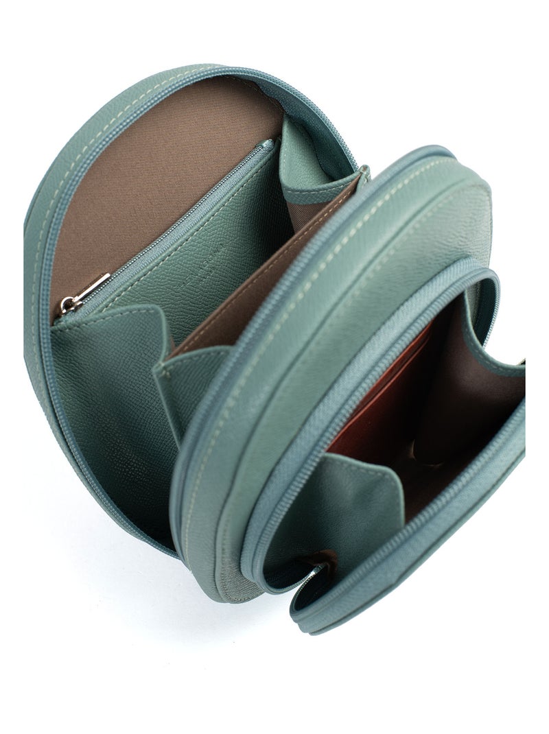 Pochette téléphone avec portecartes  Stop RFID AVA Kaki - Kiabi