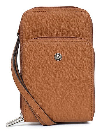 Pochette téléphone avec portecartes Stop RFID AVA