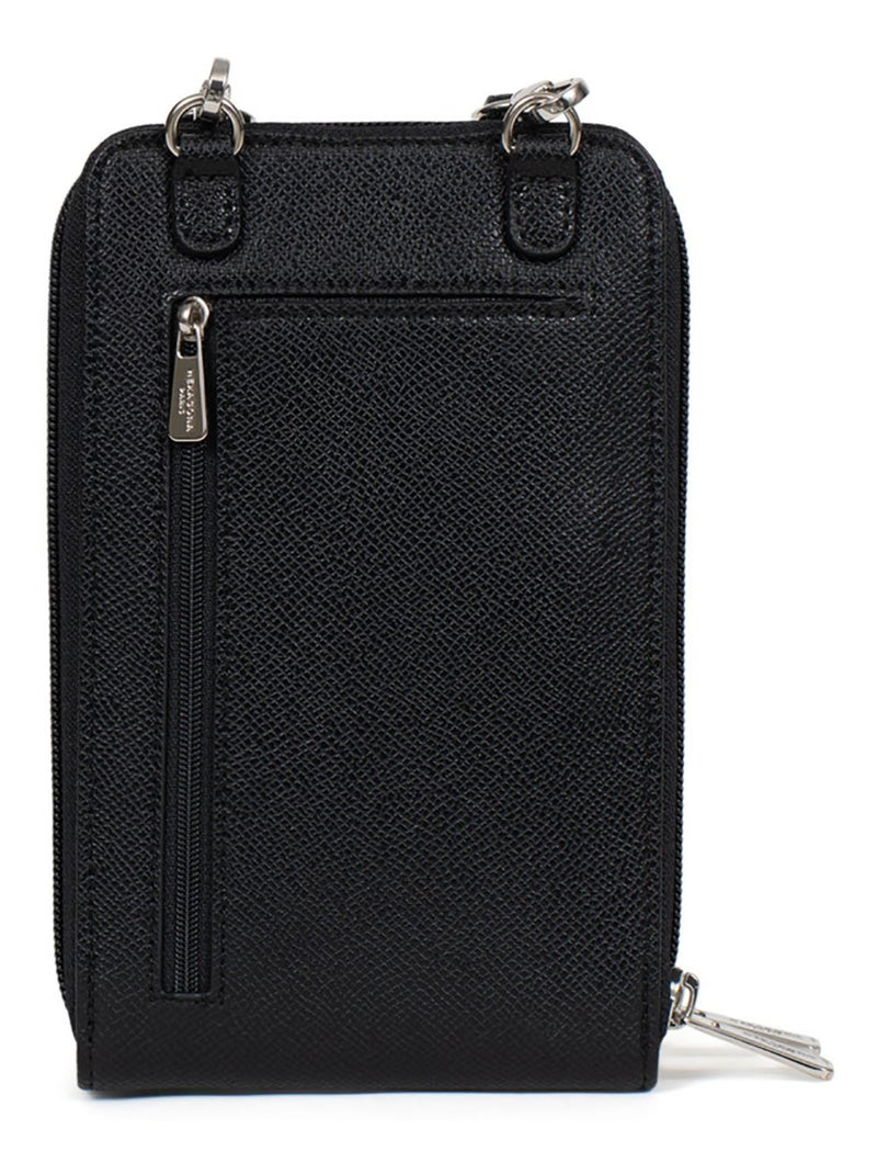 Pochette téléphone avec portecartes  Stop RFID AVA Noir - Kiabi