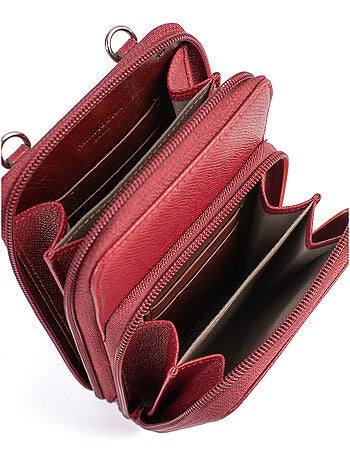 Pochette téléphone avec portecartes Stop RFID AVA