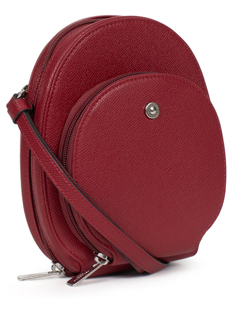 Pochette téléphone avec portecartes  Stop RFID AVA Rouge carmin - Kiabi
