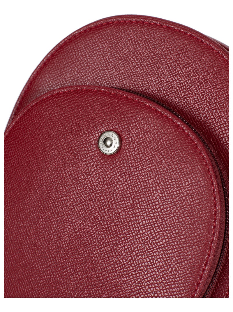 Pochette téléphone avec portecartes  Stop RFID AVA Rouge carmin - Kiabi