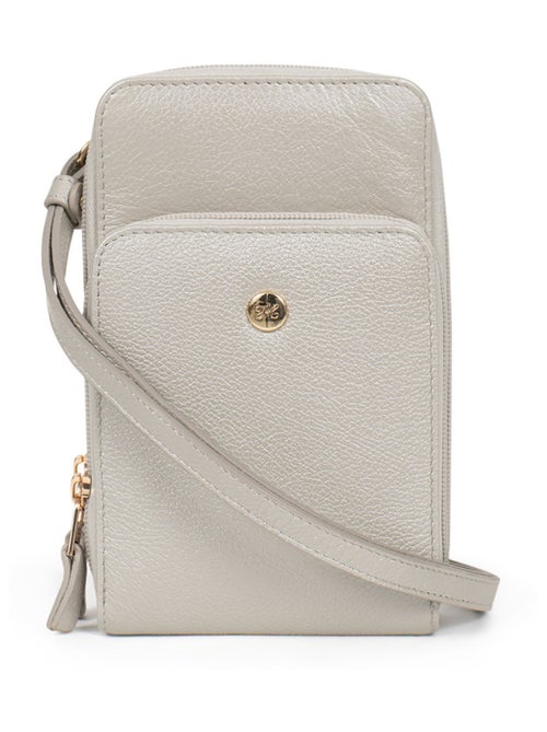 Pochette téléphone avec portecartes  Stop RFID  Cuir LUNA - Kiabi
