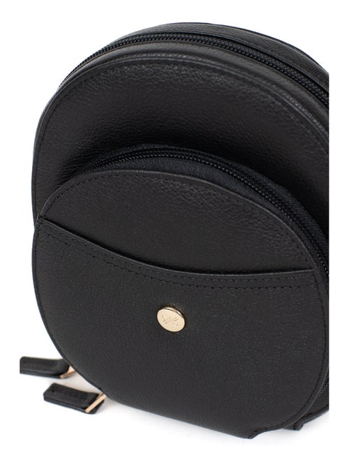 Pochette téléphone avec portecartes  Stop RFID  Cuir LUNA - Kiabi