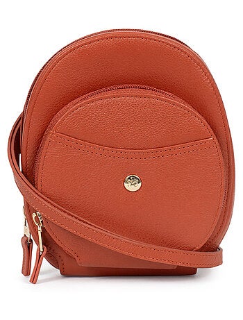 Pochette téléphone avec portecartes Stop RFID Cuir LUNA