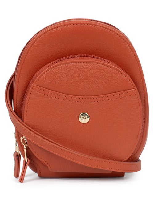 Pochette téléphone avec portecartes  Stop RFID  Cuir LUNA - Kiabi