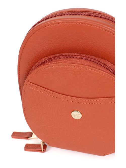 Pochette téléphone avec portecartes  Stop RFID  Cuir LUNA - Kiabi