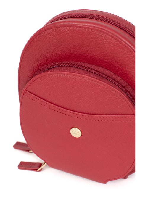Pochette téléphone avec portecartes  Stop RFID  Cuir LUNA - Kiabi