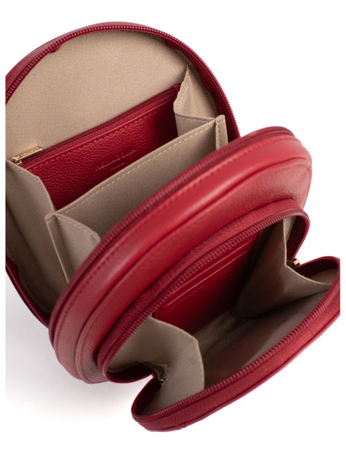 Pochette téléphone avec portecartes  Stop RFID  Cuir LUNA - Kiabi