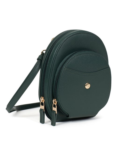 Pochette téléphone avec portecartes  Stop RFID  Cuir LUNA - Kiabi