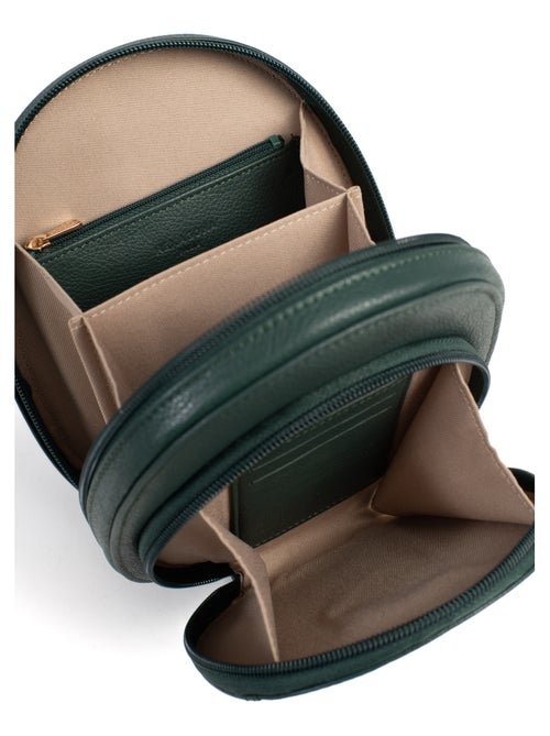 Pochette téléphone avec portecartes  Stop RFID  Cuir LUNA - Kiabi