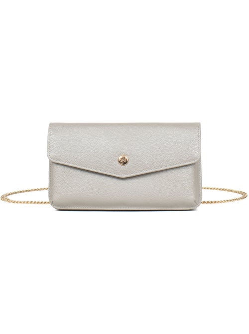 Pochette téléphone avec portefeuille  1 volet  Stop RFID  Cuir LUNA - Kiabi