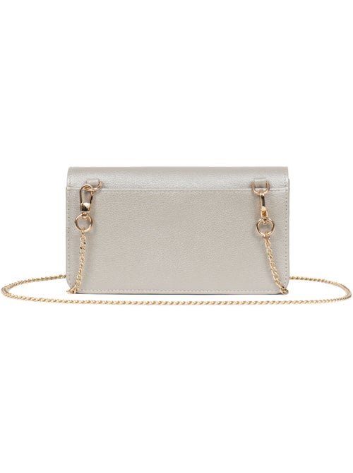 Pochette téléphone avec portefeuille  1 volet  Stop RFID  Cuir LUNA - Kiabi