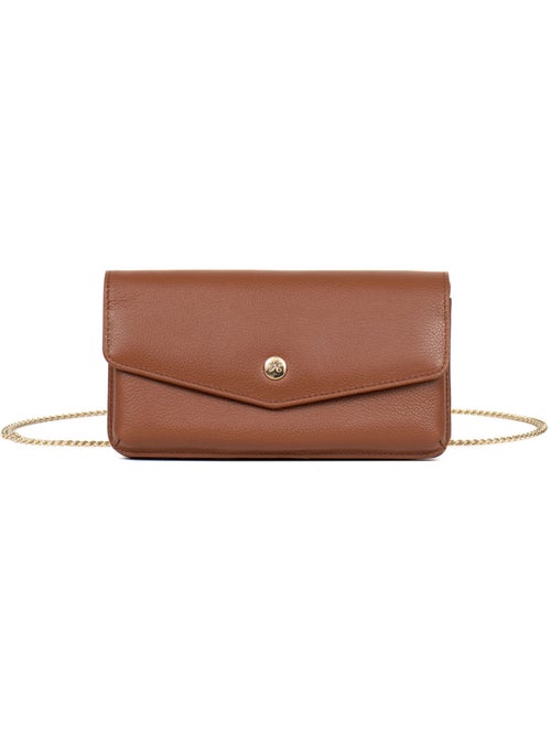 Pochette téléphone avec portefeuille 1 volet Stop RFID Cuir LUNA - Kiabi Pochette téléphone avec portefeuille 1 volet Stop RFID Cuir LUNA - Kiabi