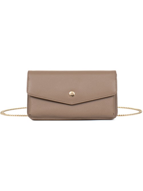Pochette téléphone avec portefeuille 1 volet Stop RFID Cuir LUNA - Kiabi Pochette téléphone avec portefeuille 1 volet Stop RFID Cuir LUNA - Kiabi