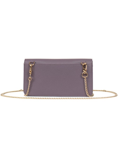 Pochette téléphone avec portefeuille  1 volet  Stop RFID  Cuir LUNA - Kiabi