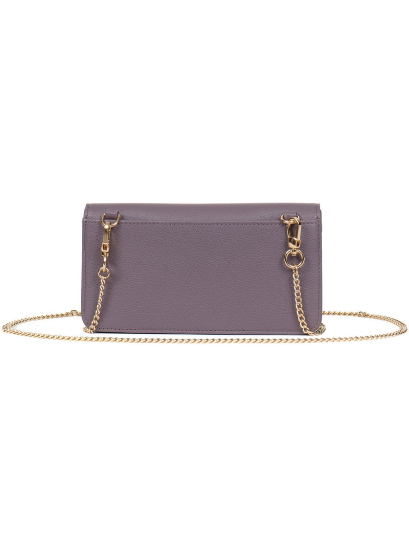 Pochette téléphone avec portefeuille  1 volet  Stop RFID  Cuir LUNA Parme - Kiabi