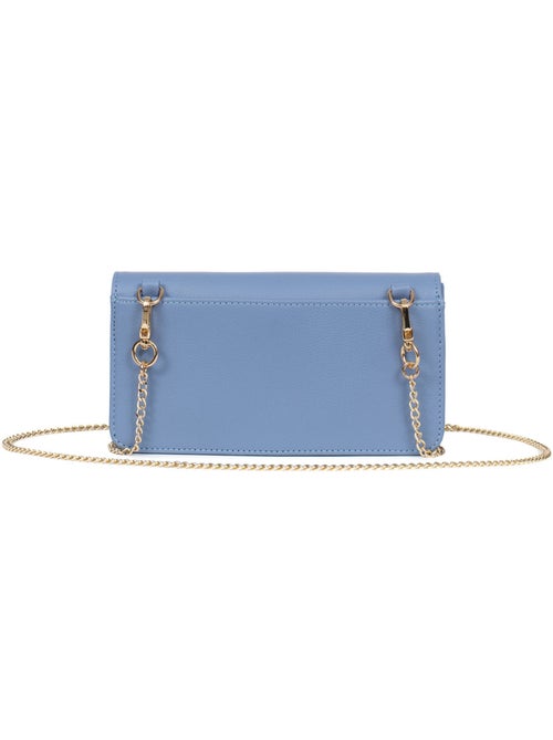 Pochette téléphone avec portefeuille 1 volet Stop RFID Cuir LUNA - Kiabi Pochette téléphone avec portefeuille 1 volet Stop RFID Cuir LUNA - Kiabi
