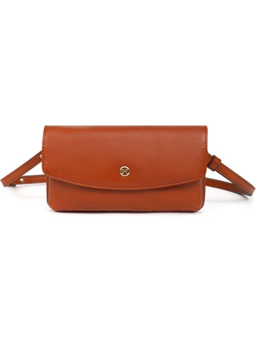 Pochette téléphone avec portefeuille  1 volet  Stop RFID  Cuir ONDINE - Kiabi