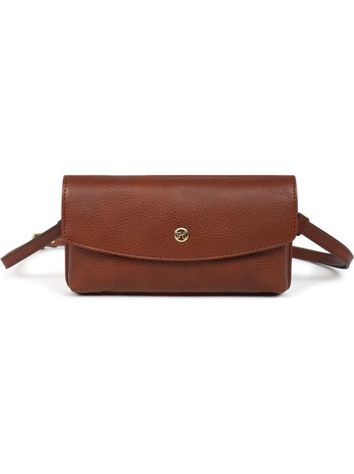 Pochette téléphone avec portefeuille  1 volet  Stop RFID  Cuir ONDINE - Kiabi