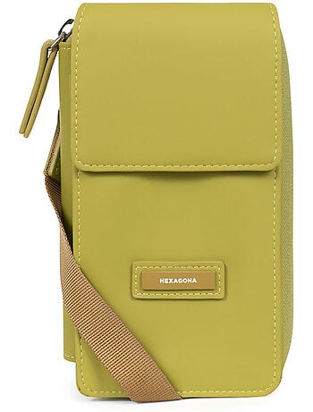 Pochette téléphone avec portefeuille nami hexagona