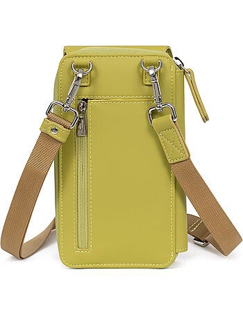 Pochette téléphone avec portefeuille nami hexagona