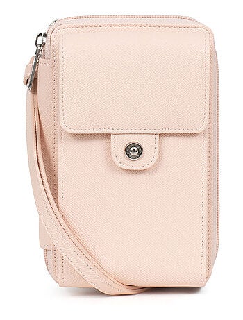 Pochette téléphone avec portefeuille Stop RFID AVA