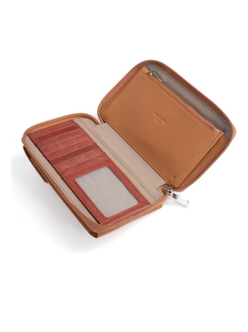 Pochette téléphone avec portefeuille  Stop RFID AVA - Kiabi