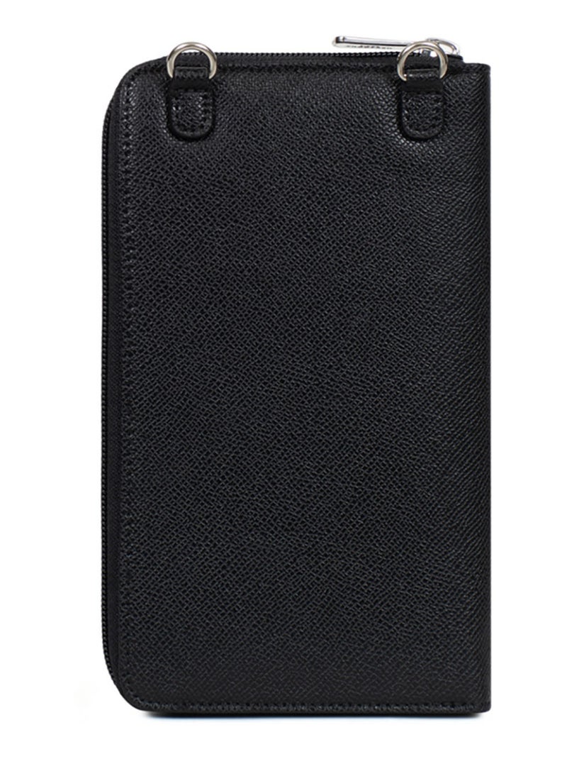 Pochette téléphone avec portefeuille  Stop RFID AVA Noir - Kiabi