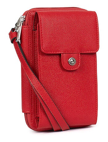 Pochette téléphone avec portefeuille Stop RFID AVA