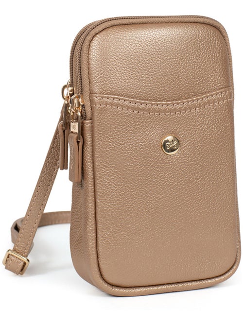 Pochette téléphone  Cuir LUNA - Kiabi