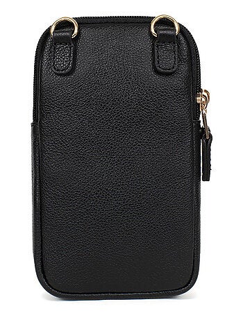 Pochette téléphone cuir luna hexagona