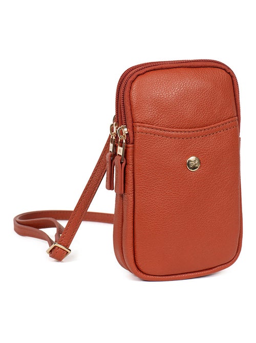 Pochette téléphone  Cuir LUNA - Kiabi