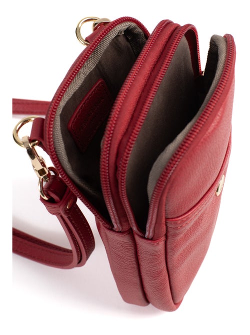 Pochette téléphone  Cuir LUNA - Kiabi
