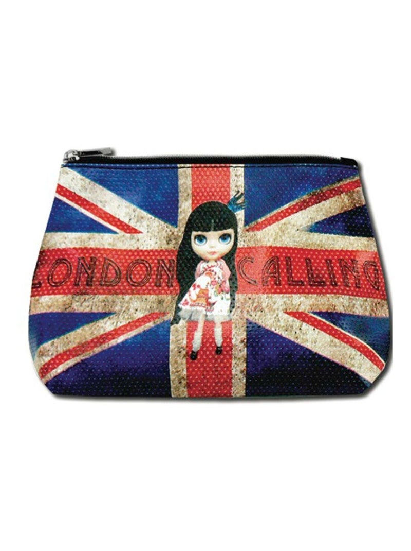 Pochette Union Jack Nippon Doll Bleu - Kiabi
