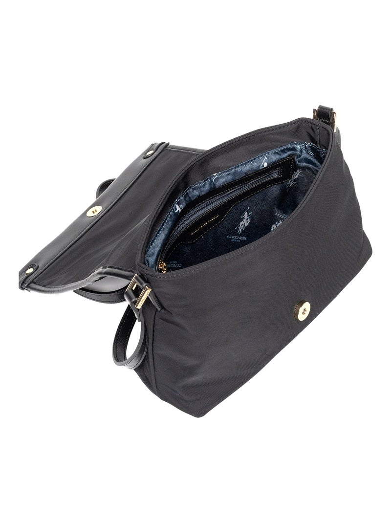 Pochette U.S Polo Houston Flap Bag Noir - Kiabi