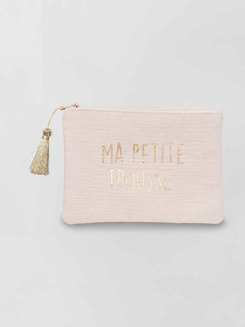 Porte monnaie, pochette rangement carte, pochette zippée en coton imprimé,  accessoires sac à main, idée cadeau femme -  France