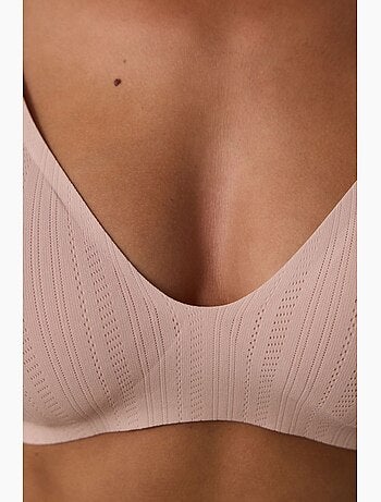 Pointel soutien-gorge sans armature, sans coutures, avec bonnets amovibles penti