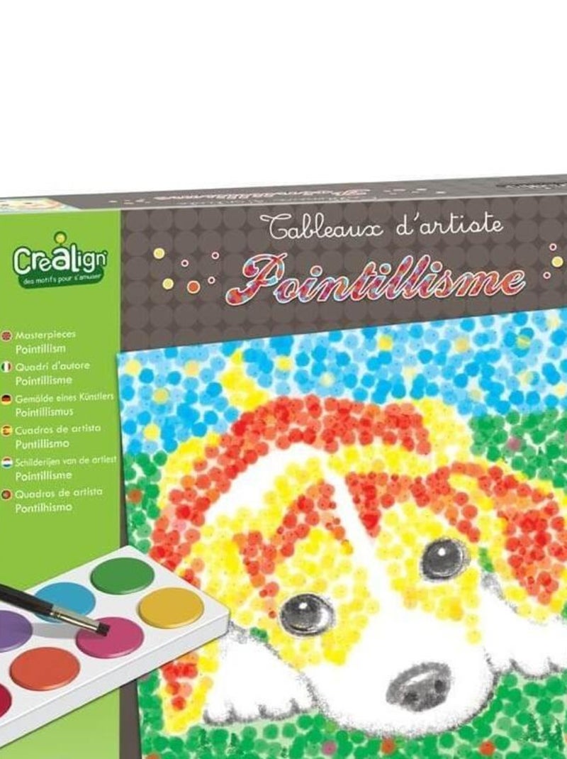 Pointillisme Animaux colorés N/A - Kiabi