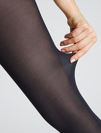 POKA LOT DE 2 collants unis opaques - RougeGorge Lingerie