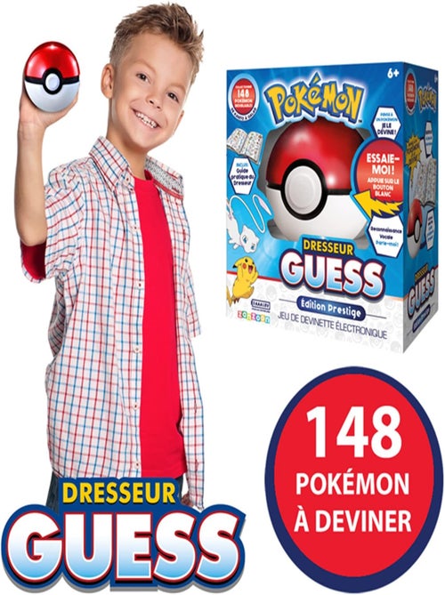 Poké Ball Interactive Dresseur Guess : édition Prestige - Bandai - Kiabi
