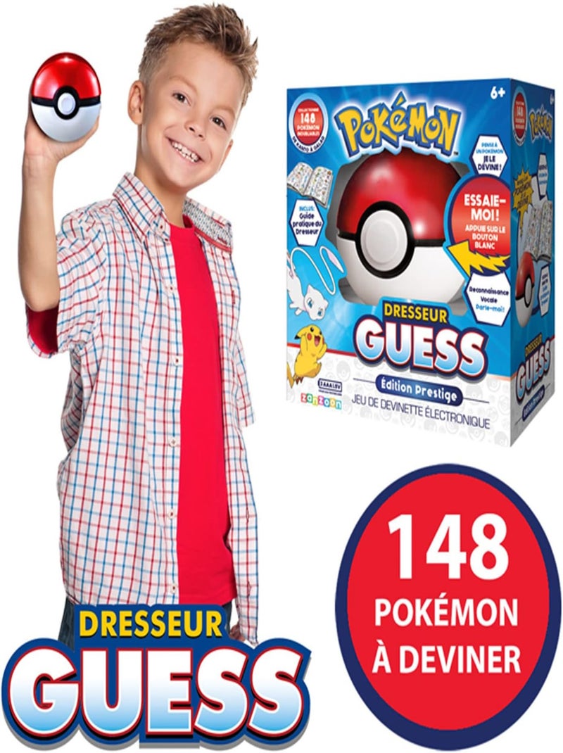 Poké Ball Interactive Dresseur Guess : édition Prestige - Bandai Multicolore - Kiabi